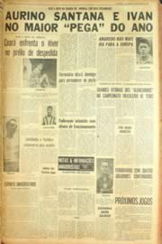 Página do jornal Unitário de julho de 1962