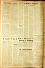 Página do jornal Unitário de julho de 1962