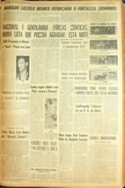 Página do jornal Unitário de julho de 1962