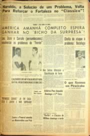 Página do jornal Unitário de julho de 1962