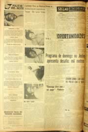 Página do jornal Unitário de julho de 1962