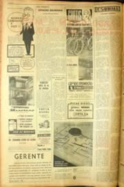 Página do jornal Unitário de julho de 1962