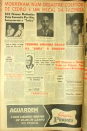 Página do jornal Unitário de julho de 1962