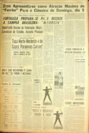 Página do jornal Unitário de agosto de 1962