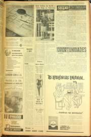 Página do jornal Unitário de agosto de 1962