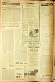 Página do jornal Unitário de agosto de 1962