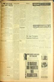 Página do jornal Unitário de agosto de 1962