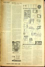 Página do jornal Unitário de agosto de 1962