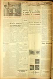 Página do jornal Unitário de agosto de 1962