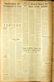 Página do jornal Unitário de agosto de 1962