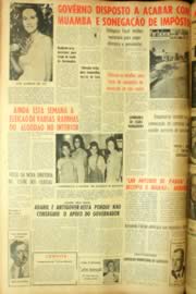 Página do jornal Unitário de agosto de 1962