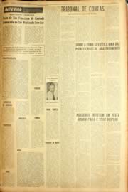 Página do jornal Unitário de agosto de 1962