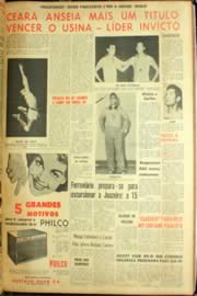 Página do jornal Unitário de agosto de 1962