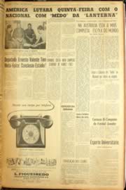 Página do jornal Unitário de agosto de 1962