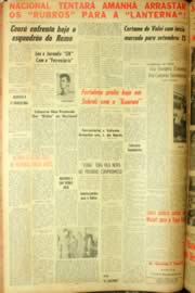 Página do jornal Unitário de agosto de 1962