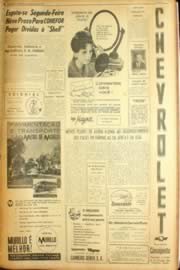 Página do jornal Unitário de agosto de 1962