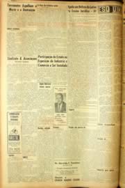 Página do jornal Unitário de agosto de 1962