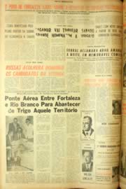 Página do jornal Unitário de agosto de 1962
