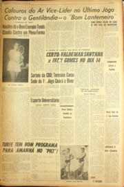Página do jornal Unitário de agosto de 1962