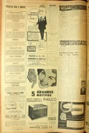 Página do jornal Unitário de agosto de 1962