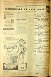 Página do jornal Unitário de agosto de 1962