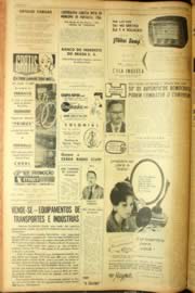 Página do jornal Unitário de agosto de 1962