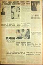 Página do jornal Unitário de agosto de 1962