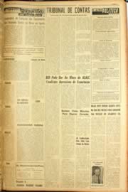 Página do jornal Unitário de agosto de 1962