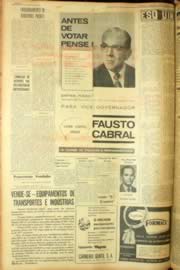 Página do jornal Unitário de setembro de 1962