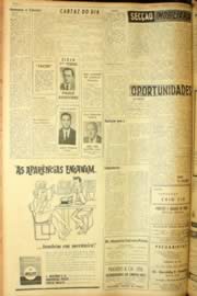 Página do jornal Unitário de setembro de 1962