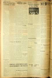 Página do jornal Unitário de setembro de 1962