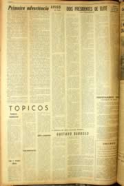 Página do jornal Unitário de setembro de 1962