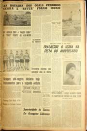 Página do jornal Unitário de setembro de 1962