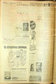 Página do jornal Unitário de setembro de 1962