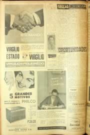 Página do jornal Unitário de setembro de 1962