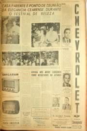 Página do jornal Unitário de setembro de 1962