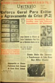 Página do jornal Unitário de setembro de 1962