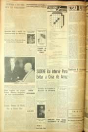 Página do jornal Unitário de setembro de 1962