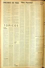 Página do jornal Unitário de setembro de 1962