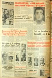 Página do jornal Unitário de setembro de 1962