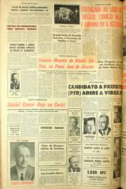 Página do jornal Unitário de setembro de 1962