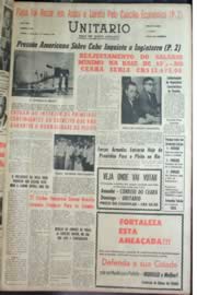 Página do jornal Unitário de outubro de 1962
