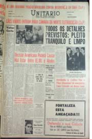 Página do jornal Unitário de outubro de 1962