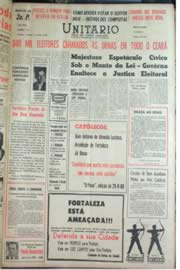 Página do jornal Unitário de outubro de 1962