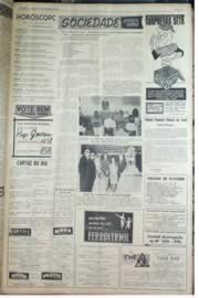 Página do jornal Unitário de outubro de 1962