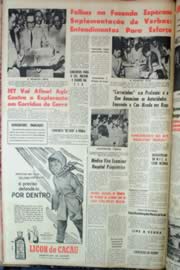 Página do jornal Unitário de outubro de 1962