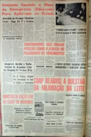 Página do jornal Unitário de outubro de 1962