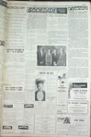 Página do jornal Unitário de outubro de 1962