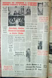 Página do jornal Unitário de outubro de 1962