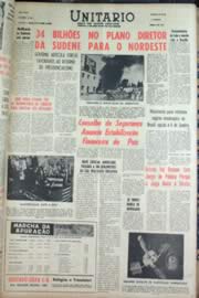 Página do jornal Unitário de outubro de 1962